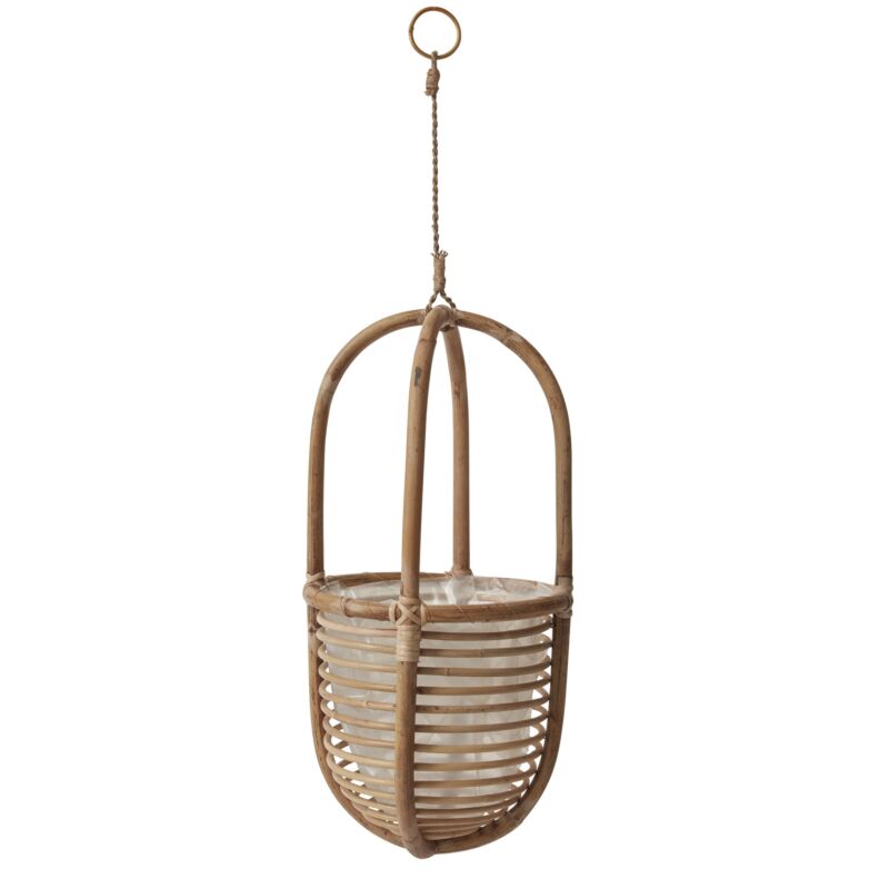 Rattan Hanging Plant Basket