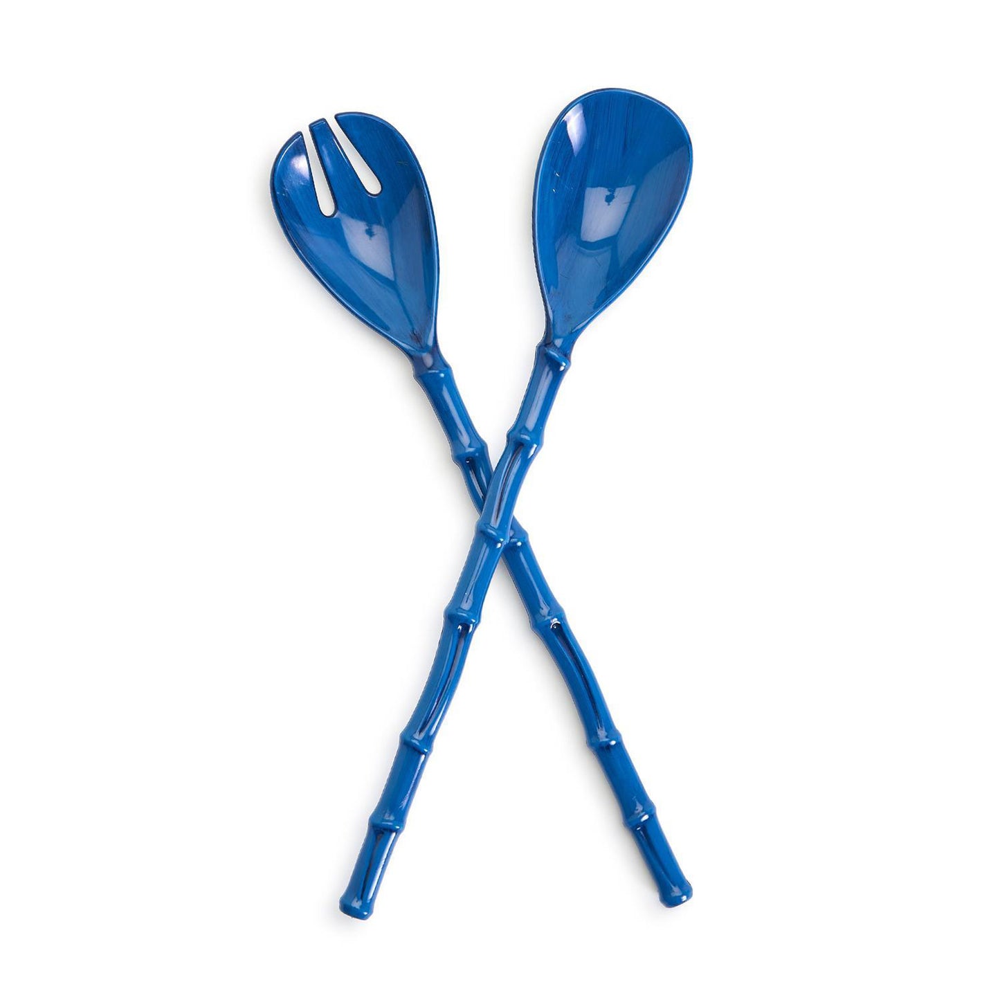 Blue Bamboo Accent Servers