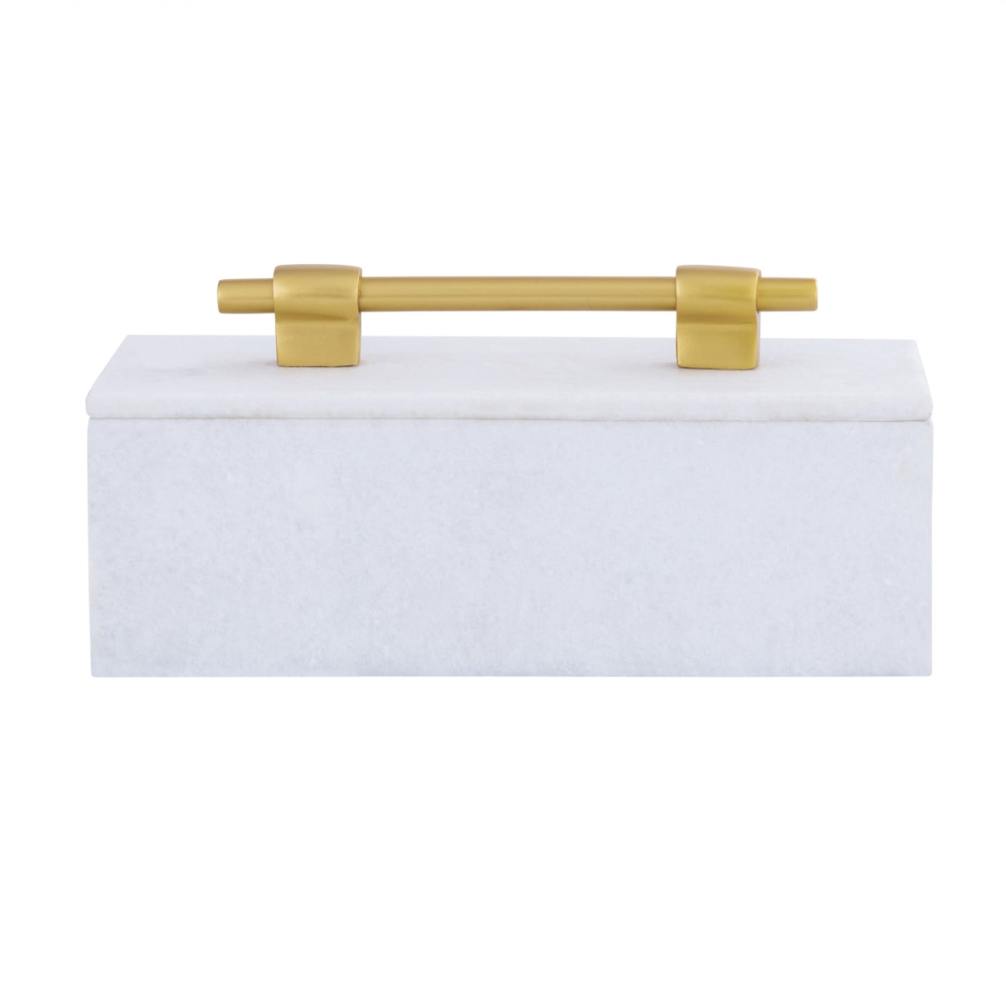 Marble Box with Gold Handle