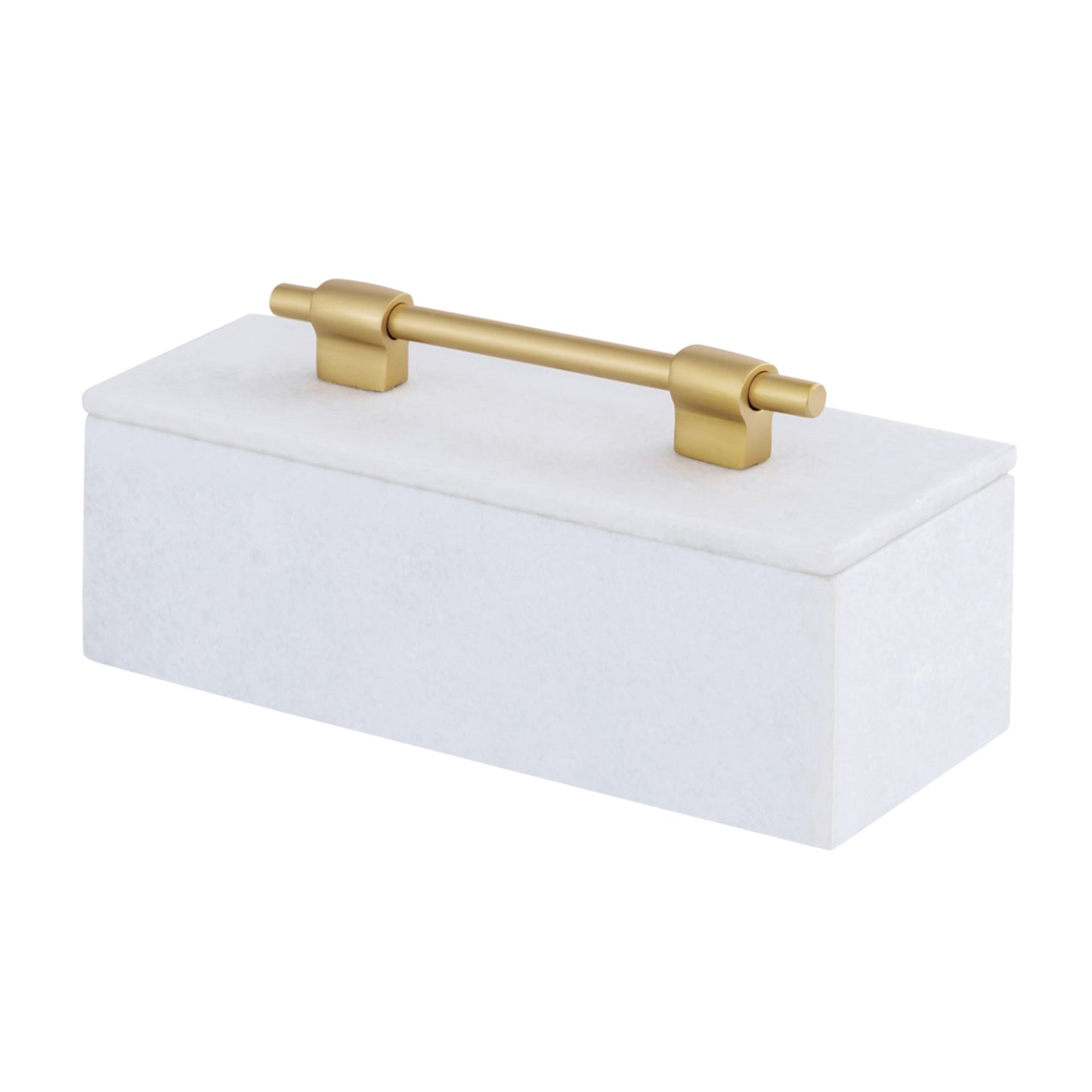 Marble Box with Gold Handle