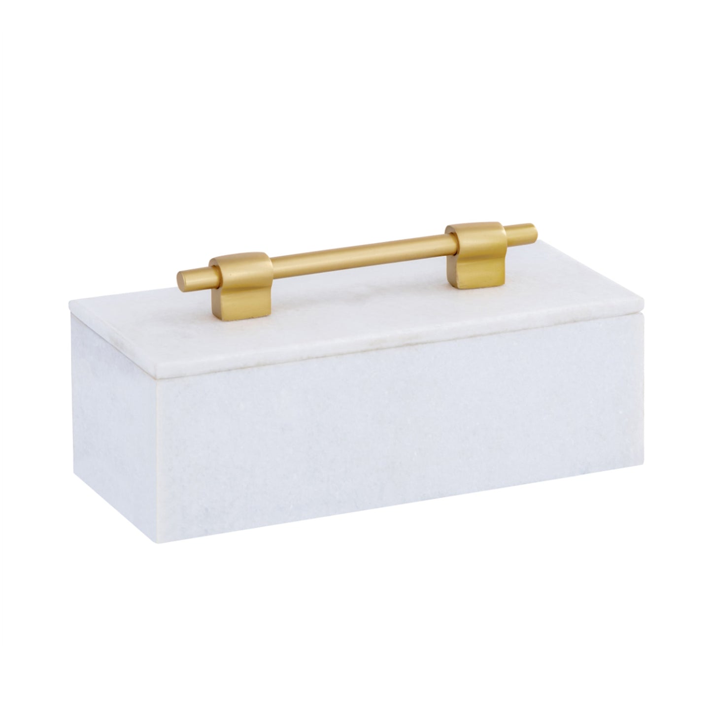 Marble Box with Gold Handle