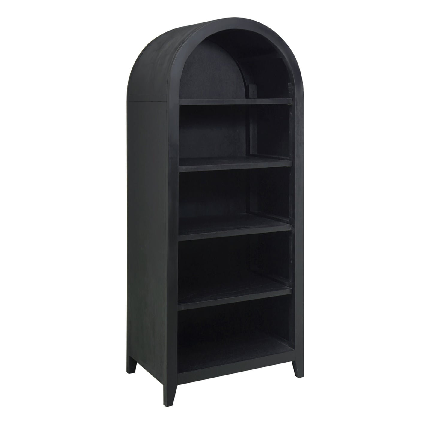 Black Wooden Bookcase