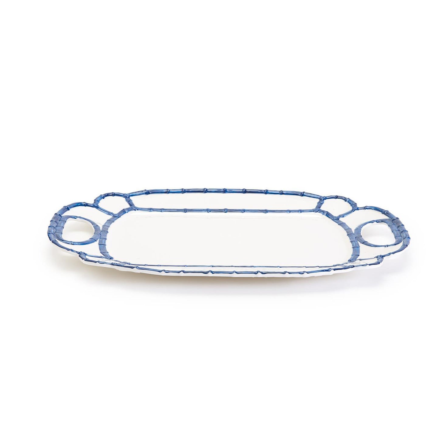 Blue Bamboo Touch Platter