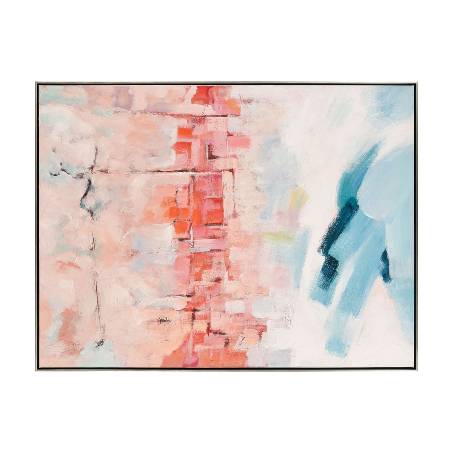 Impressionistic Cityscape Framed Wall Art