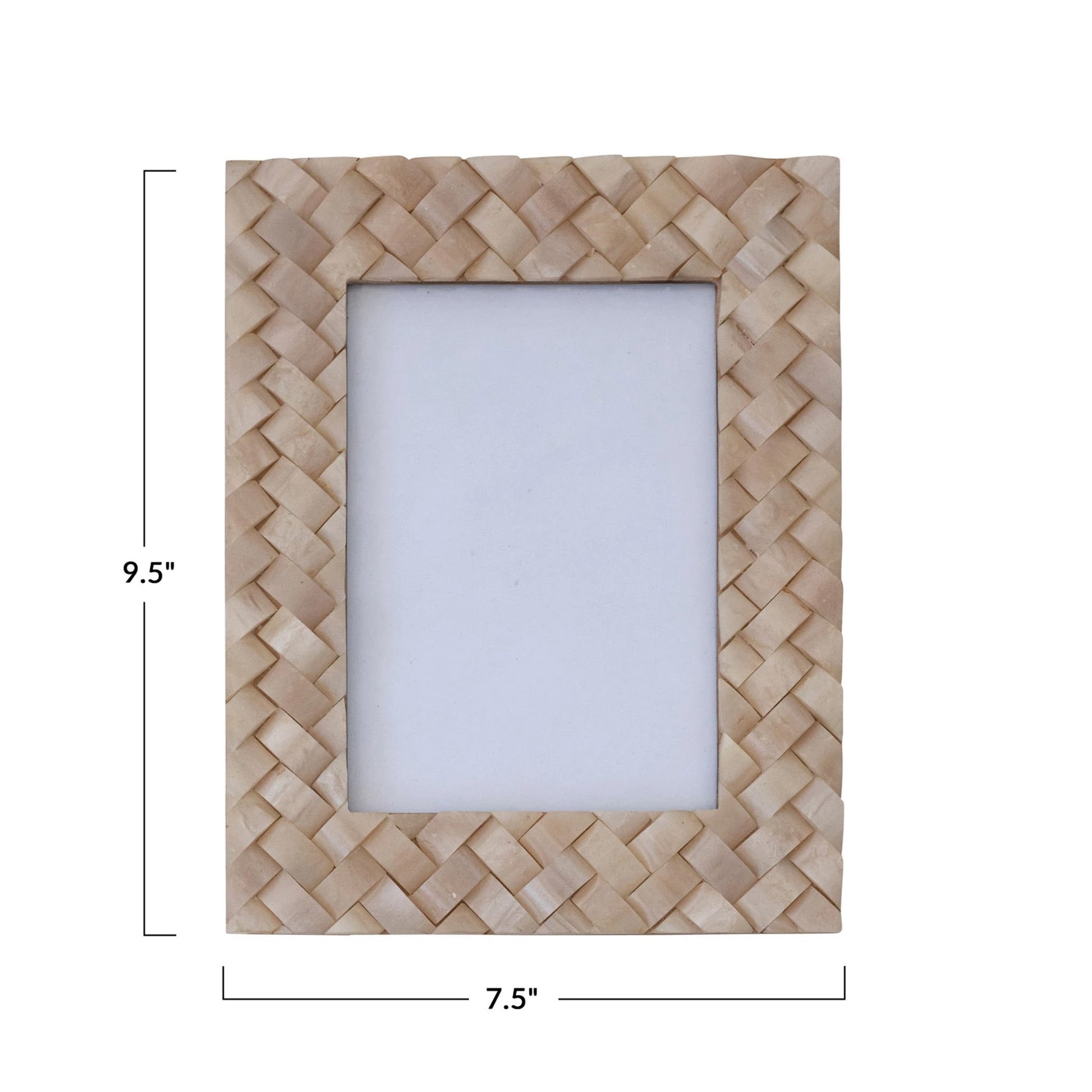 Woven Resin Photo Frame