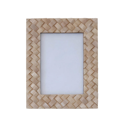 Woven Resin Photo Frame