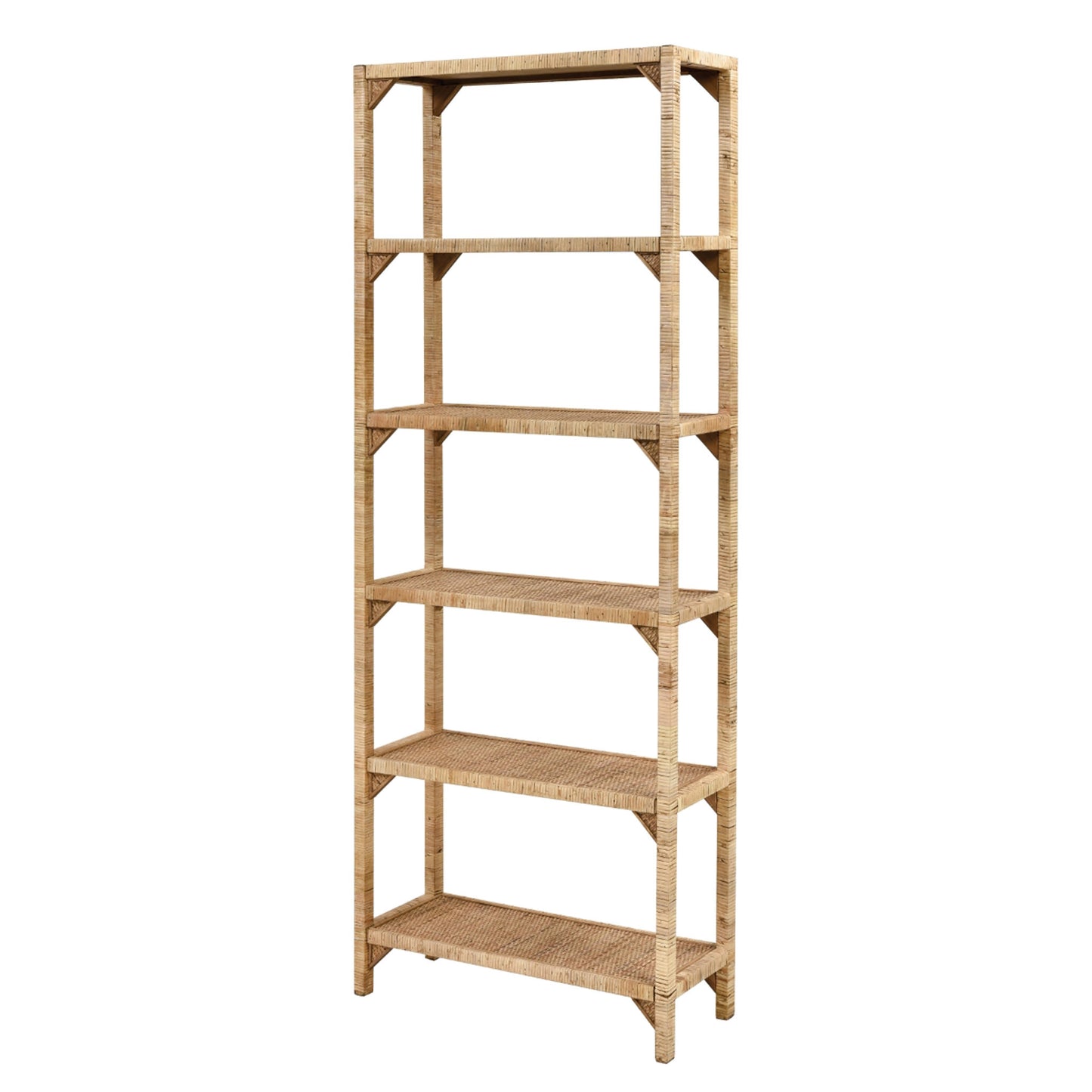 Bamboo Etagere Bookcase