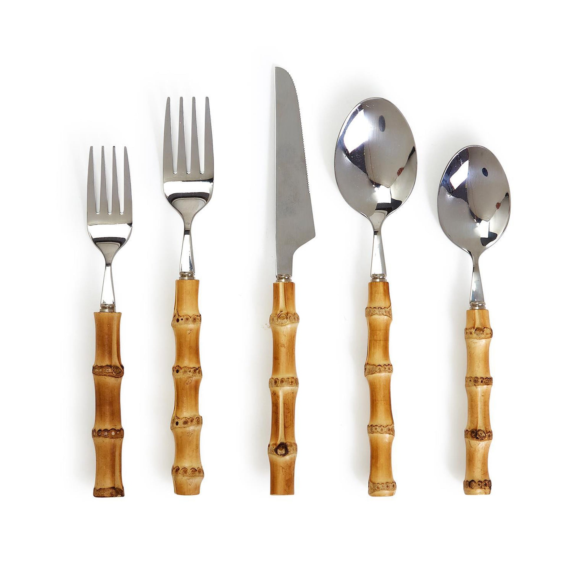 Natural Bamboo Flatware