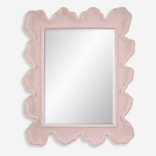 Pink Sea Coral Mirror