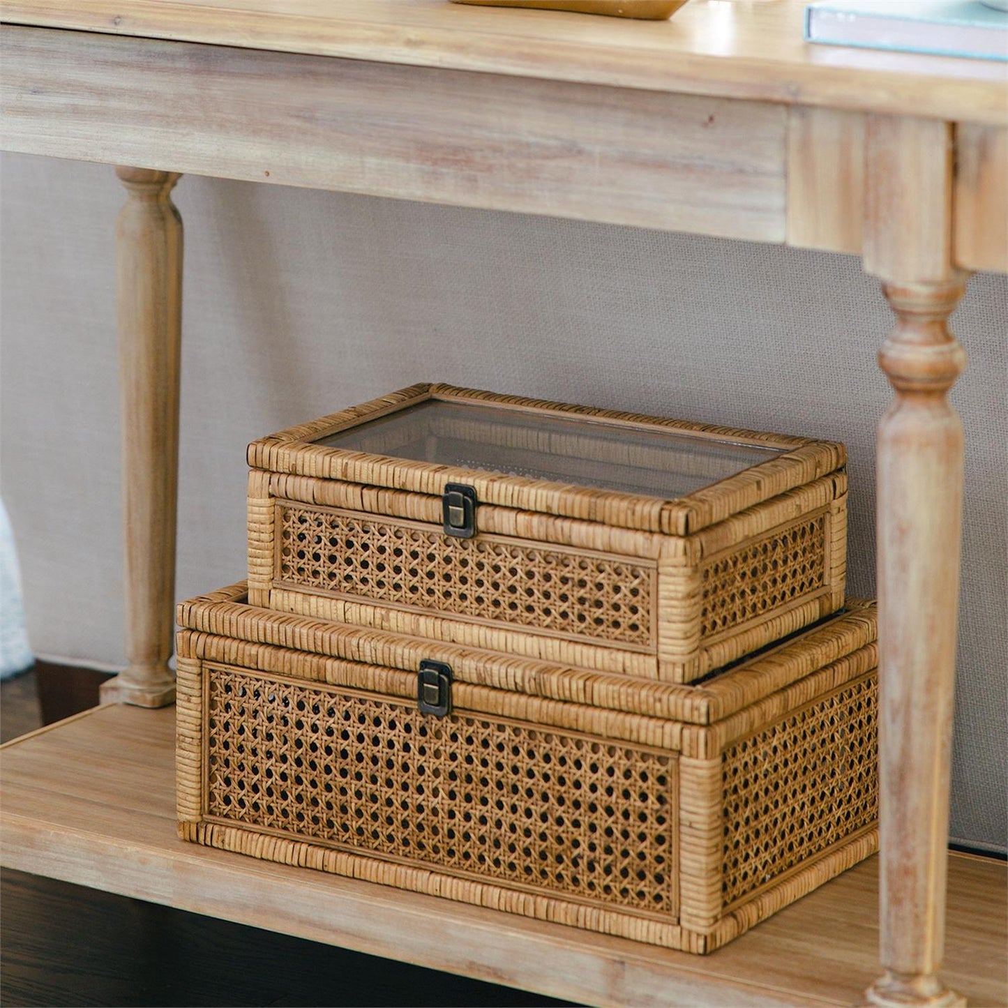 Rattan Decorative Boxes