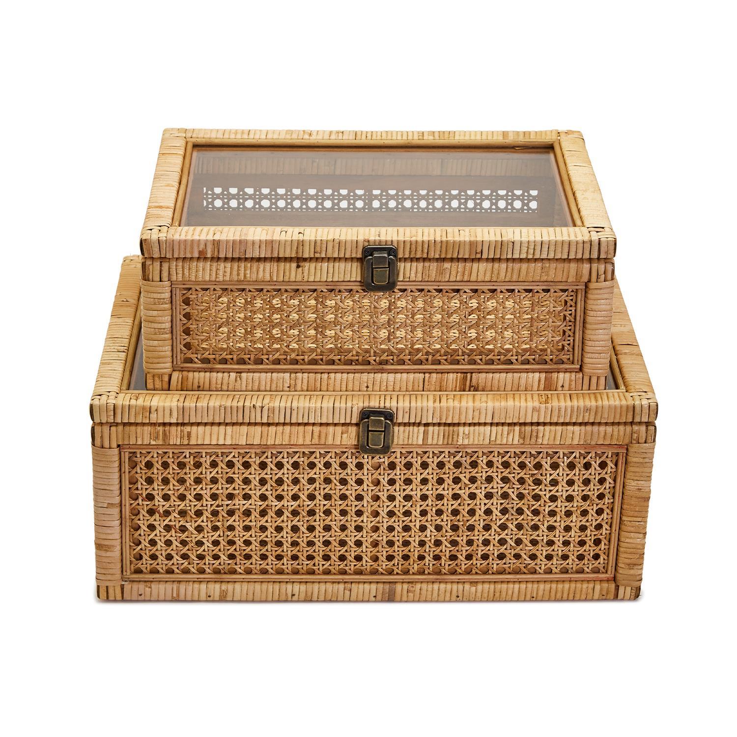 Rattan Decorative Boxes