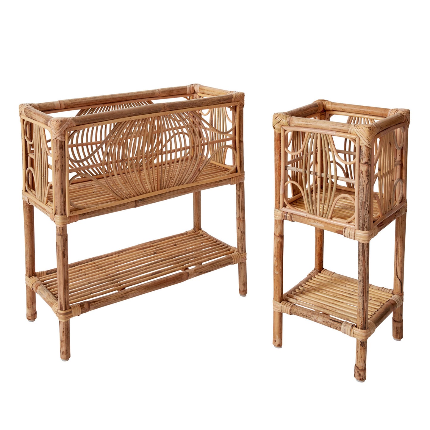 Rattan Harbin Plant Stand