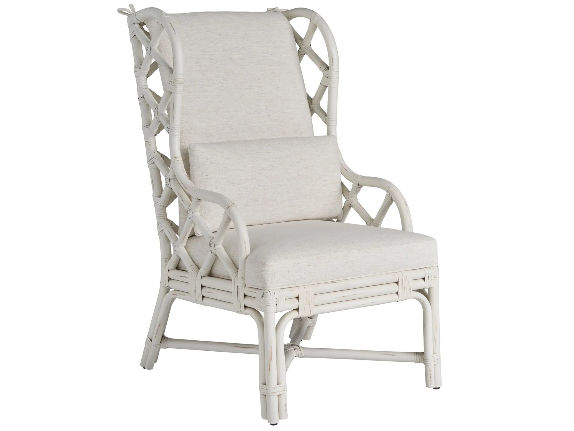 Santa Rosa White Arm Chair