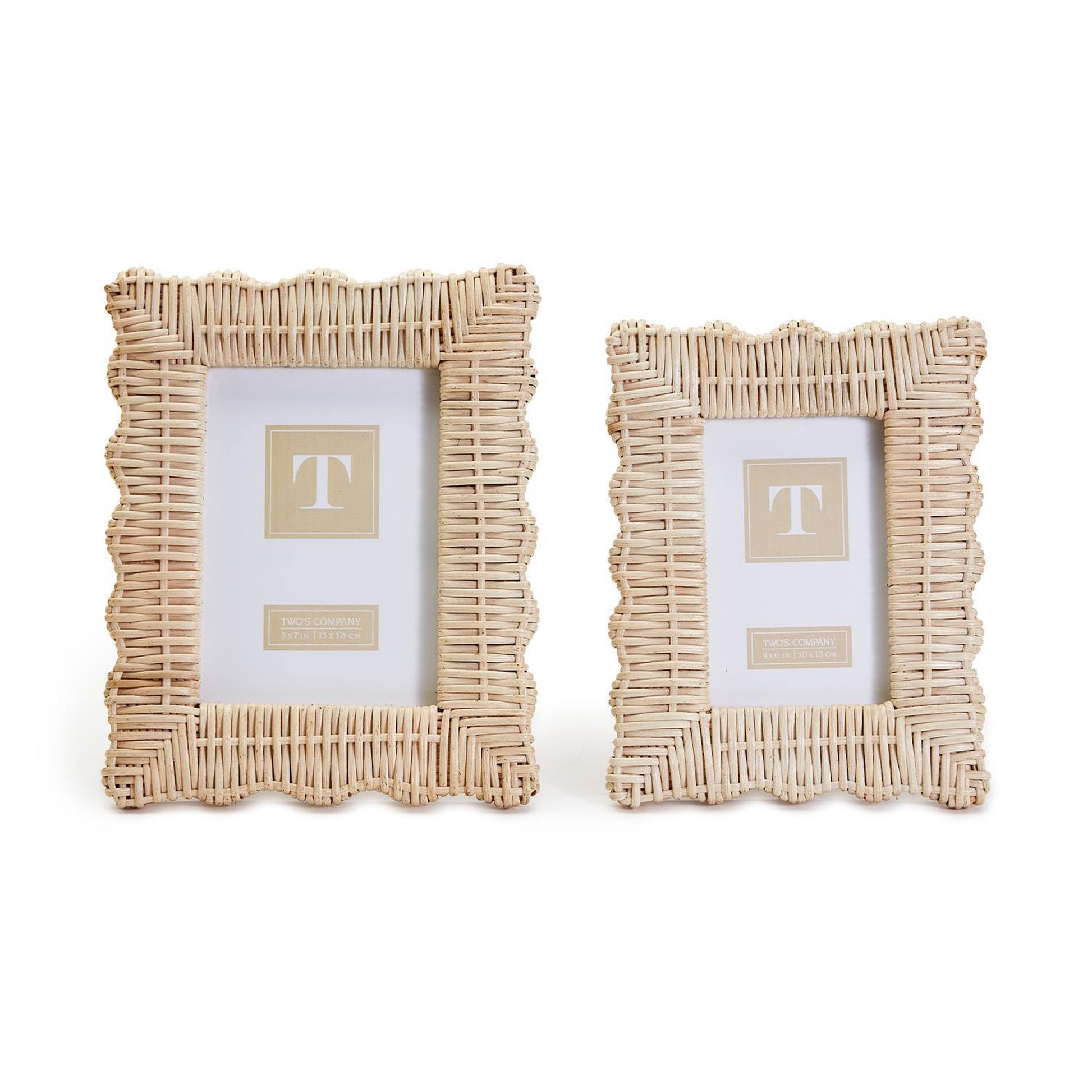 Wicker Weave Photo Picture Frame